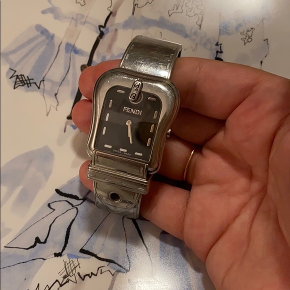 fendi buckle watch